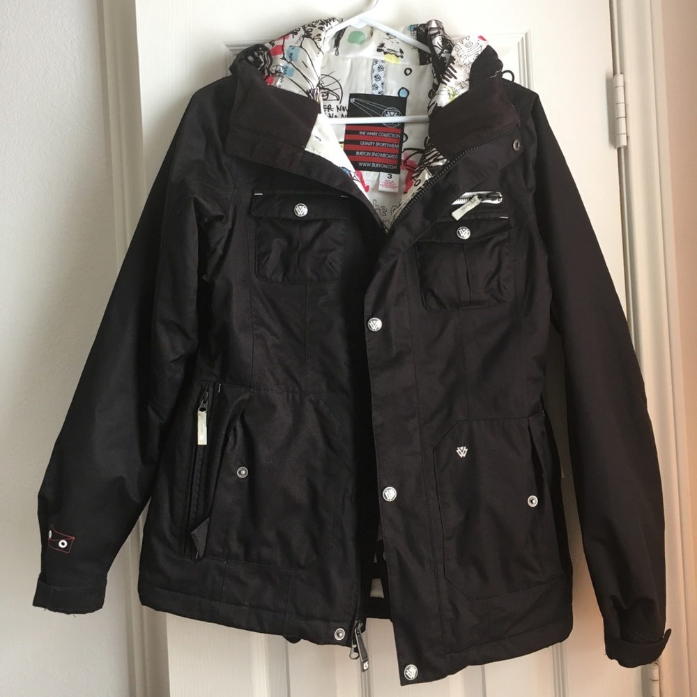 Burton Dry Ride White Collection Snowboard jacket